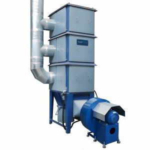 Dépoussiéreur à filtre - ZO-400 P - Sant-Tech - décolmatage à jet pulsé / pour l'industrie agroalimentaire / pour l'industrie textile