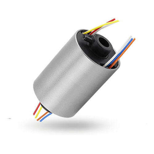 Collecteur tournant avec alésage - Hohlwellen-Schleifringe / Through-Bore Slip Rings rotarX - B-COMMAND GmbH - pour la robotique / pour emballage / pour éolienne