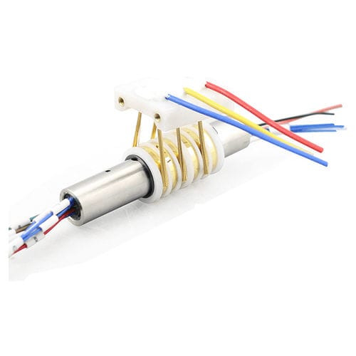 Collecteur tournant en 2 parties - Schleifringe ohne Gehäuse / Separate Slip Rings rotarX - B-COMMAND GmbH - pour équipement médical / pour caméra / pour éclairage à LED