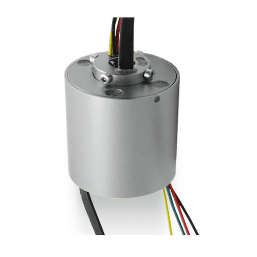 Collecteur tournant via Ethernet - Ethernet-Schleifring / Ethernet Slip Rings rotarX - B-COMMAND GmbH - hybride / avec alésage / pour la robotique
