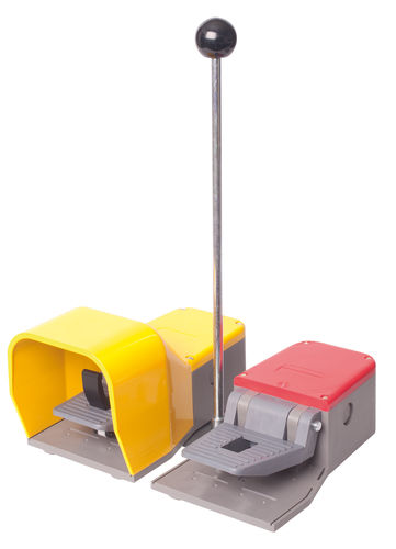 Interrupteur à pédale de commande - Multiple Foot-Switches by B-COMMAND - B-COMMAND GmbH - de sécurité / électrique / 1 pédale