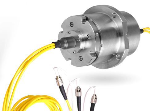 Joint rotatif pour fibre optique hybride - FORJ Lichtwellenleiter-Schleifring Fiber Optical Slipring - B-COMMAND GmbH - pour table rotative / pour antenne radar / pour éolienne