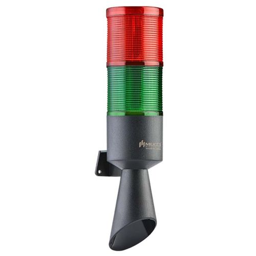 Klaxon d'alarme LED - SNT-B7022-F2 - MUCCO  Warning Lights - à pose murale / avec feu à LED / avec feu à éclats
