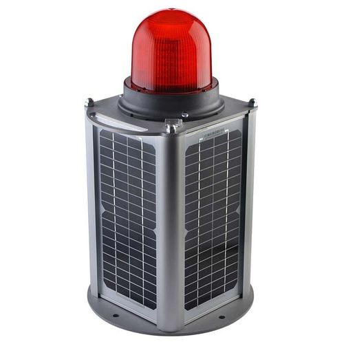 Balise d'obstruction à LED - SNT-U125-SLT25 - MUCCO  Warning Lights - à faible intensité / pour éolienne / alimenté en énergie solaire