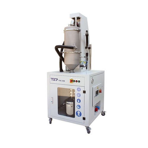 Convoyeur pneumatique - TVC-250E - Zhejiang TOP Environmental Technology Co., Ltd - de poudre / pour l'industrie du recyclage