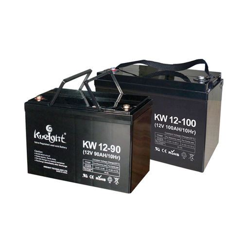 Batterie plomb-acide - KW series - ShenZhen Kweight Technology CO.,LTD - rectangulaire / 12 V / à recombinaison des gaz