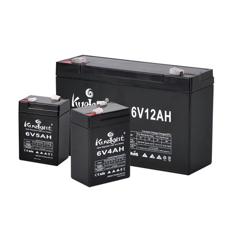 Batterie plomb-acide - KW series - ShenZhen Kweight Technology CO.,LTD - rectangulaire / 6 V / à recombinaison des gaz