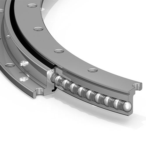 Couronne d'orientation sans denture - Light series - XUZHOU FENGHE SLEWING BEARING CO.,LTD - à billes / à une rangée / pour travaux publics, grues, excavatrices