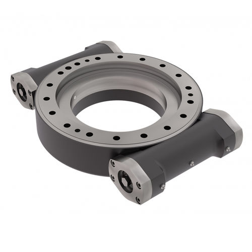 Système d'entraînement rotatif à vis sans fin - XUZHOU FENGHE SLEWING BEARING CO.,LTD - à couronne d'orientation / pour traqueur solaire / compact