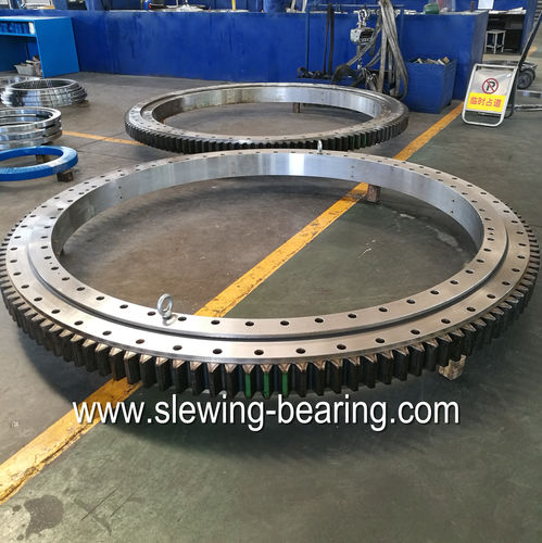 Couronne d'orientation à denture extérieure - 01 - XUZHOU FENGHE SLEWING BEARING CO.,LTD - à billes / à une rangée / pour travaux publics, grues, excavatrices