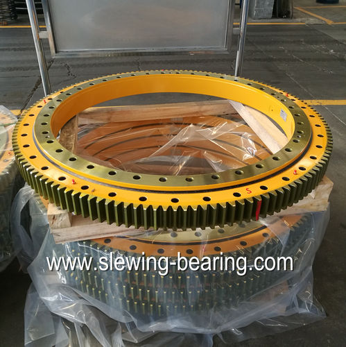 Couronne d'orientation à denture extérieure - light series - XUZHOU FENGHE SLEWING BEARING CO.,LTD - à denture intérieure / sans denture / à billes