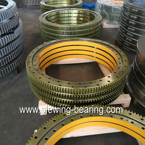 Couronne d'orientation à denture extérieure - XUZHOU FENGHE SLEWING BEARING CO.,LTD - à billes / à une rangée / de précision