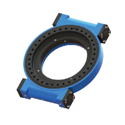 Système d'entraînement rotatif à entraînement hydraulique - WEA-2 series - XUZHOU FENGHE SLEWING BEARING CO.,LTD - à vis sans fin / double / pour traqueur solaire