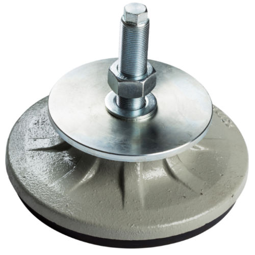 Support antivibratoire cylindrique - MHD series - Sunnex - en élastomère / galvanisé / machine