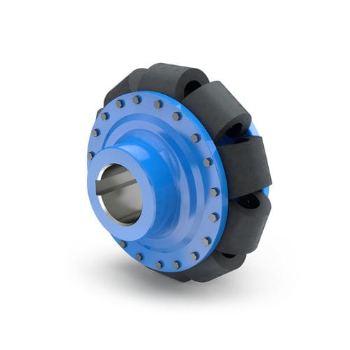 Accouplement flexible en torsion - MULTI CROSS FORTE | MCF - REICH-Kupplungen - pour arbre / sans jeu / à grande élasticité