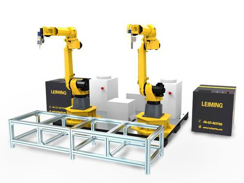 Cellule robotisée de soudage - Jinan Senfeng Laser Technology Co. Ltd. - de découpe / pour l'industrie automobile