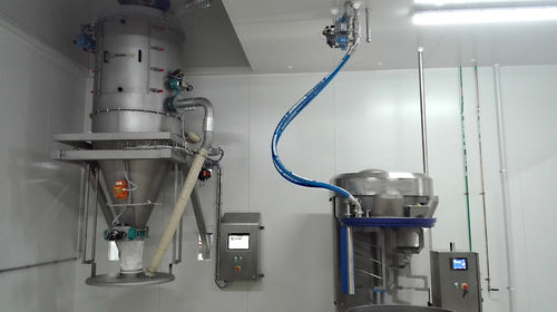 Unité de dosage de liquides - TECHNOSILOS - de poudre / volumétrique / pour l'industrie agroalimentaire