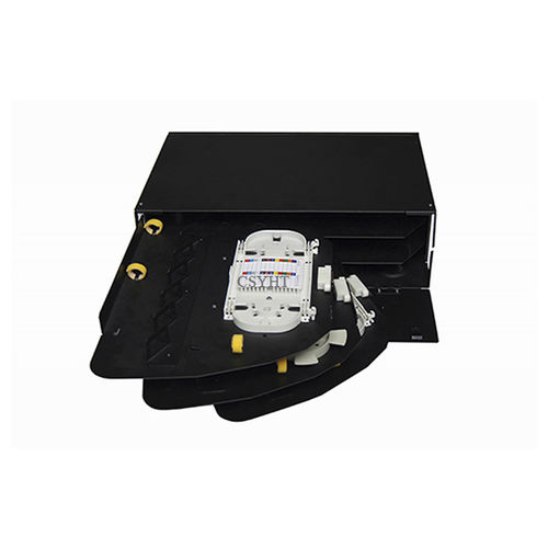 Panneau de brassage de fibre optique - ARW3U72B - Shenzhen YHT Broadband Equipment Co., Ltd. - 19"