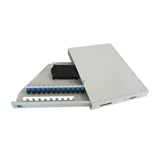 Panneau de brassage de fibre optique - ARW24 - Shenzhen YHT Broadband Equipment Co., Ltd. - 19"