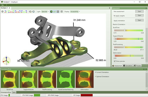 Logiciel d'analyse - Examiner - Additive Works - de simulation / d'optimisation / de post traitement