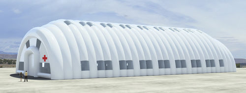 Structure gonflable de stockage - BUILDAIR - pour applications industrielles / modulable / résistant aux intempéries