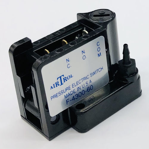 Vacuostat électromécanique - F-4300X series - Airtrol Components Inc - de vide / SPDT / monté en panneau