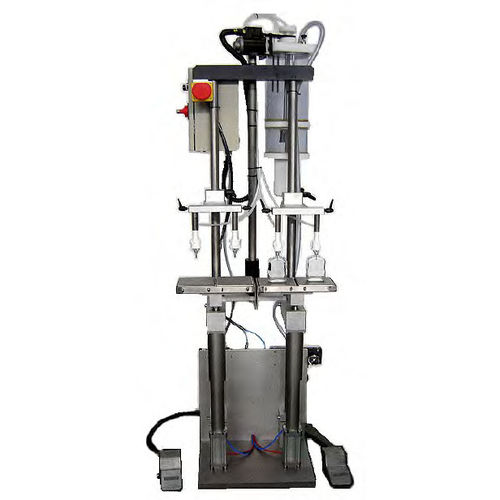Remplisseuse semi-automatique - SACMO - à pédale / de bouteilles / boissons alcoolisées