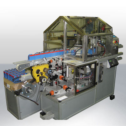 Machine d'étiquetage automatique - EF 650 - SACMO - pour bouteilles / pour l'industrie de la boisson / rotative