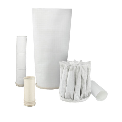 Poche filtrante pour l'air - IFS Srl - pour filtre à poussière / en polyester / en fibre