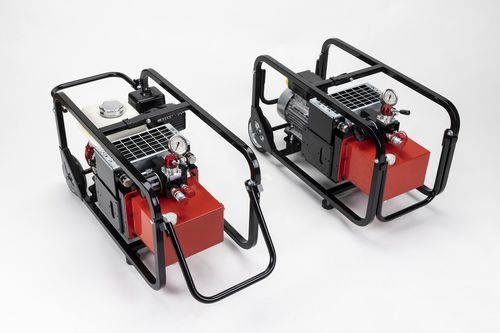 Groupe hydraulique avec système de refroidissement - PP700 - Tehma SA - à moteur électrique / à moteur essence / pour engins mobiles