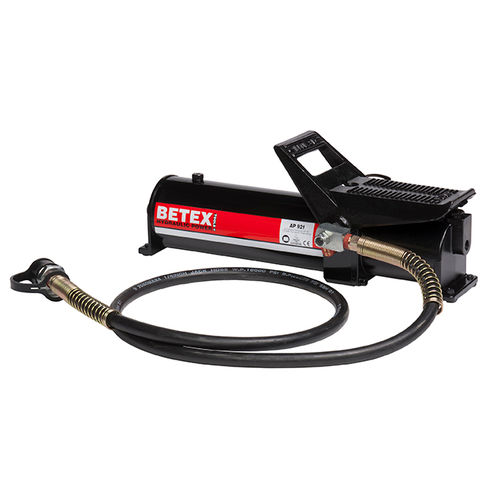 Pompe hydraulique à piston - AP 921 - BETEX - à pédale / actionnée par air / en aluminium