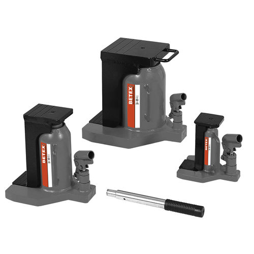 Cric à patte - TOE series - BETEX - hydraulique / lève-machine / en acier