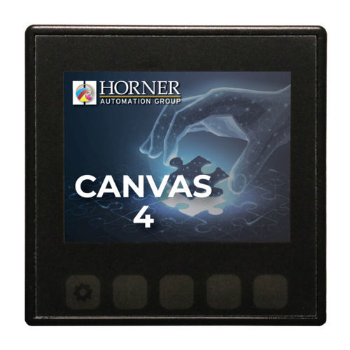 IHM à écran tactile - Canvas 4 - Horner Tianjin Automation Technology Ltd - sur rail DIN / 320 x 240 / TFT LCD
