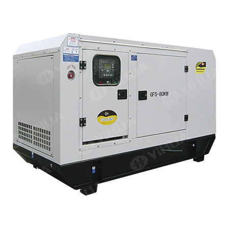 Groupe électrogène diesel - UK-ENGINE series - Fujian Yihua Electrical Machinery Co., Ltd. - monophasé / en container / 50 Hz