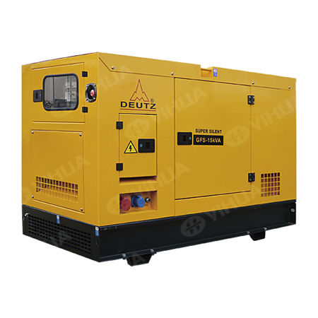 Groupe électrogène diesel - DEUTZ - Fujian Yihua Electrical Machinery Co., Ltd. - monophasé / en container / 50 Hz
