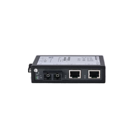 Commutateur Ethernet non administrable - ISE2003D-P - InHand Networks - 3 ports / de fibre optique / sur rail DIN