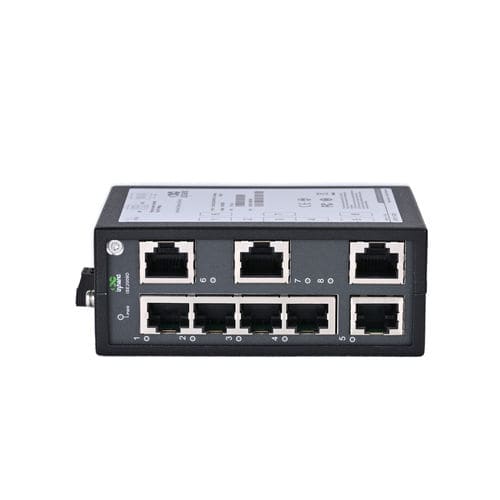 Commutateur Ethernet non administrable - ISE2008D-P - InHand Networks - 8 ports / sur rail DIN / compact