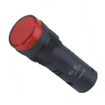 Voyant à LED - AD22 series - Shanghai Tianyi Electric Co., Ltd. - monté sur panneau / rond / AC/DC