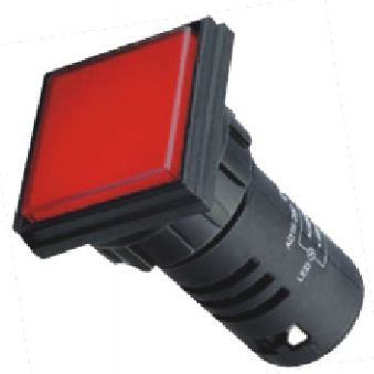 Voyant à LED - AD22  series - Shanghai Tianyi Electric Co., Ltd. - monté sur panneau / carré / AC/DC