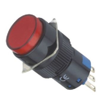 Bouton poussoir lumineux - TA16-E, TA16-F series - Shanghai Tianyi Electric Co., Ltd. - monté sur panneau / non lumineux / rond