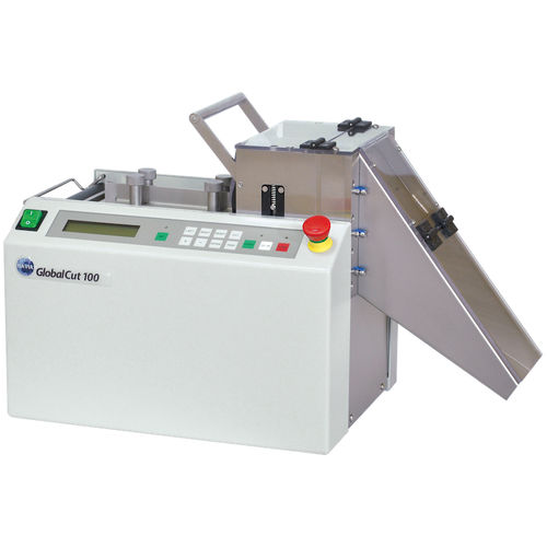 Machine de découpe de câbles - GlobalCut 100 - Navia International GmbH - à couteau / pour matières plastiques / de tubes