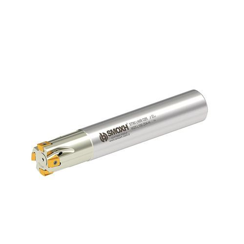 Fraise à 1/4 de cercle - ST90 LN08 D20 W20 L150 Z03-H - SMOXH CUTTING TOOLS - deux tailles / à plaquettes indexables / de finition