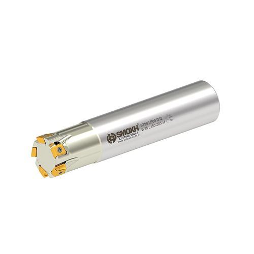 Fraise à 1/4 de cercle - ST90 LP09 D25 W25 L150 Z04-H - SMOXH CUTTING TOOLS - à rayon / deux tailles / à plaquettes indexables