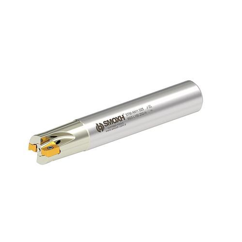 Fraise à 1/4 de cercle - ST90 AN11 D25 W25 L150 Z02-H - SMOXH CUTTING TOOLS - à rayon / deux tailles / à plaquettes indexables