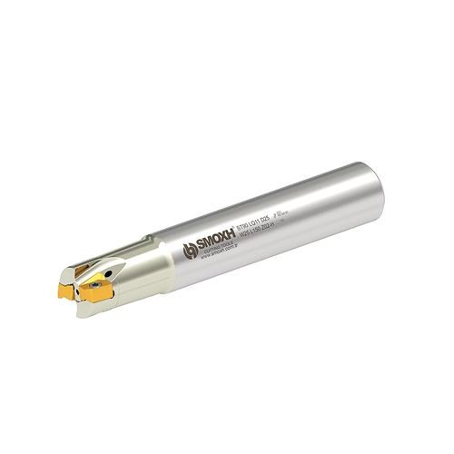 Fraise à 1/4 de cercle - ST90 LQ11 D25 W25 L150 Z02-H - SMOXH CUTTING TOOLS - à rayon / deux tailles / à plaquettes indexables