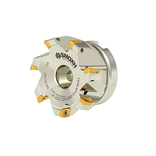 Fraise deux tailles - TK90 AP10 D63 A22 Z07-H - SMOXH CUTTING TOOLS - à 1/4 de cercle / à rayon / à plaquettes indexables