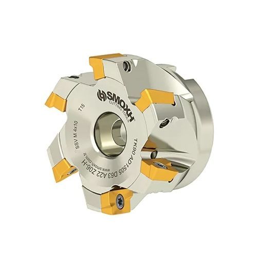 Fraise deux tailles - TK90 AD1505 D63 A22 Z06-H - SMOXH CUTTING TOOLS - à 1/4 de cercle / à rayon / à plaquettes amovibles