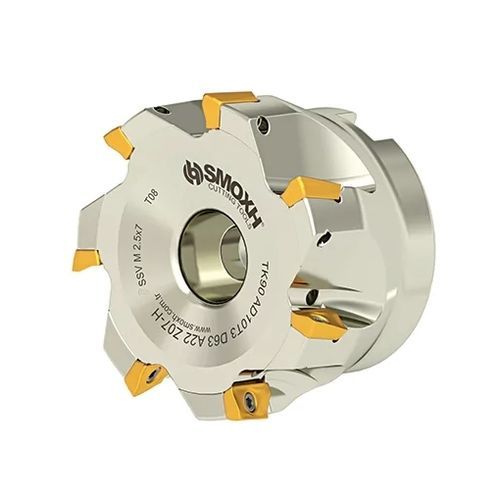 Fraise deux tailles - TK90 AD10T3 D63 A22 Z07-H - SMOXH CUTTING TOOLS - à 1/4 de cercle / à rayon / à plaquettes indexables