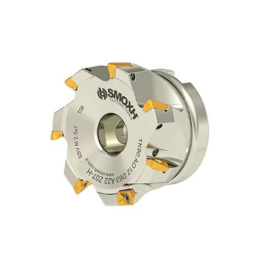 Fraise deux tailles - TK90 AO12 D63 A22 Z07-H - SMOXH CUTTING TOOLS - à 1/4 de cercle / à rayon / à plaquettes indexables