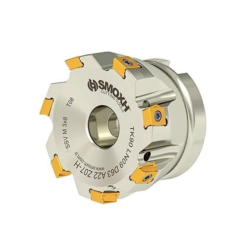 Fraise deux tailles - TK90 LN09 D63 A22 Z07-H - SMOXH CUTTING TOOLS - à 1/4 de cercle / à rayon / à plaquettes indexables